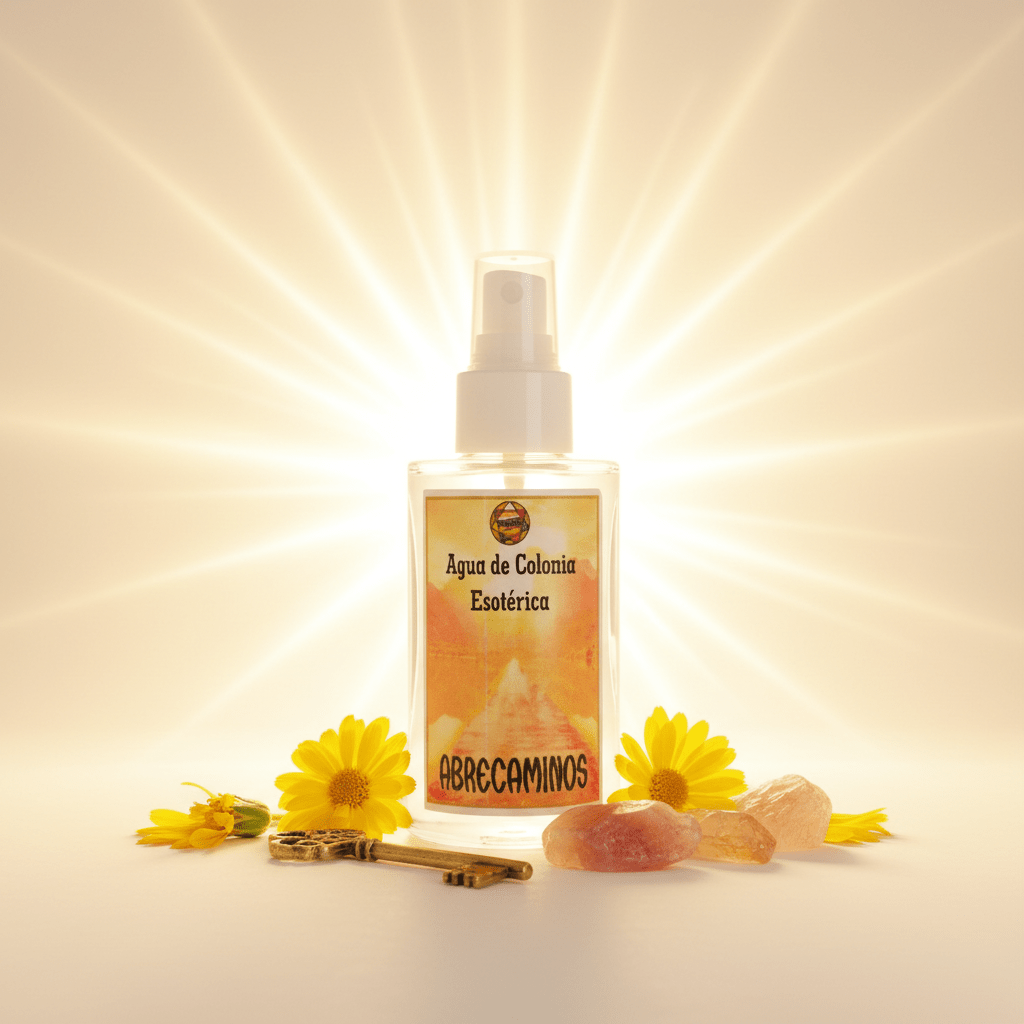 Agua de Colonia Esotérica Abrecaminos 120 ml — Desbloquea Caminos y Atrae Éxito Agua de Colonia RitualTienda esotérica Málaga - La Tienda de Tata Magic: tienda Esotérica en Málaga